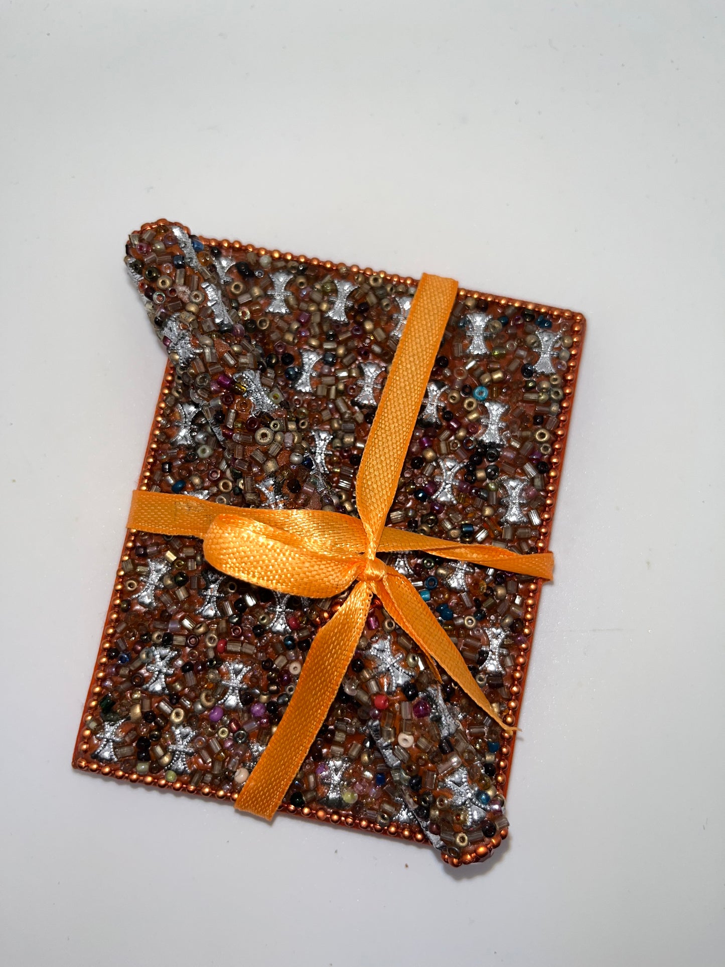 Moroccan Handmade Rhinestone Mini Notebook