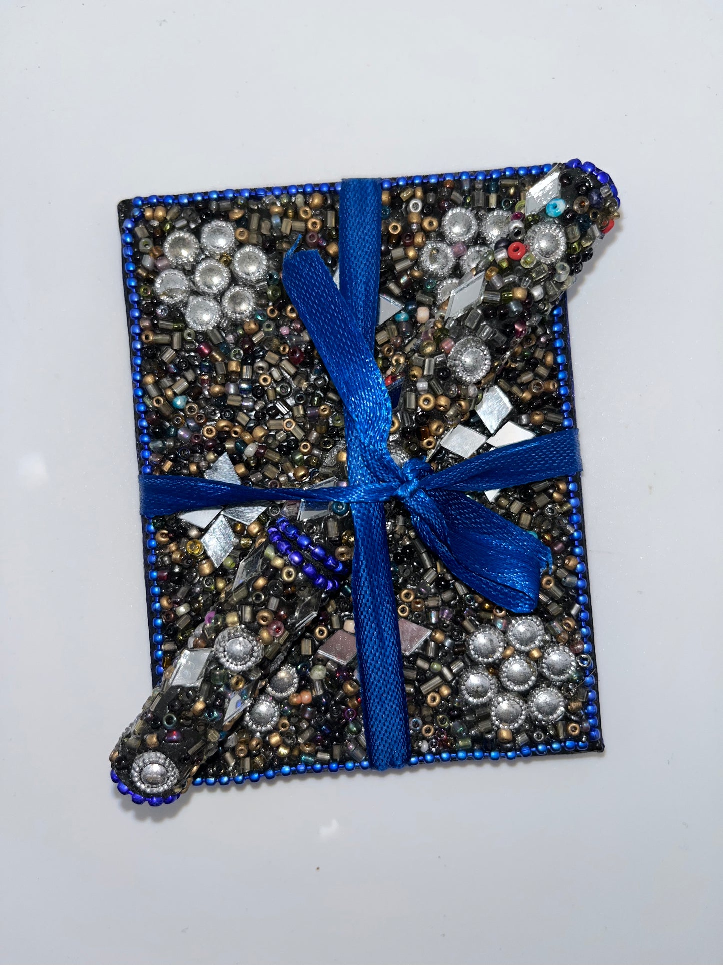 Moroccan Handmade Rhinestone Mini Notebook